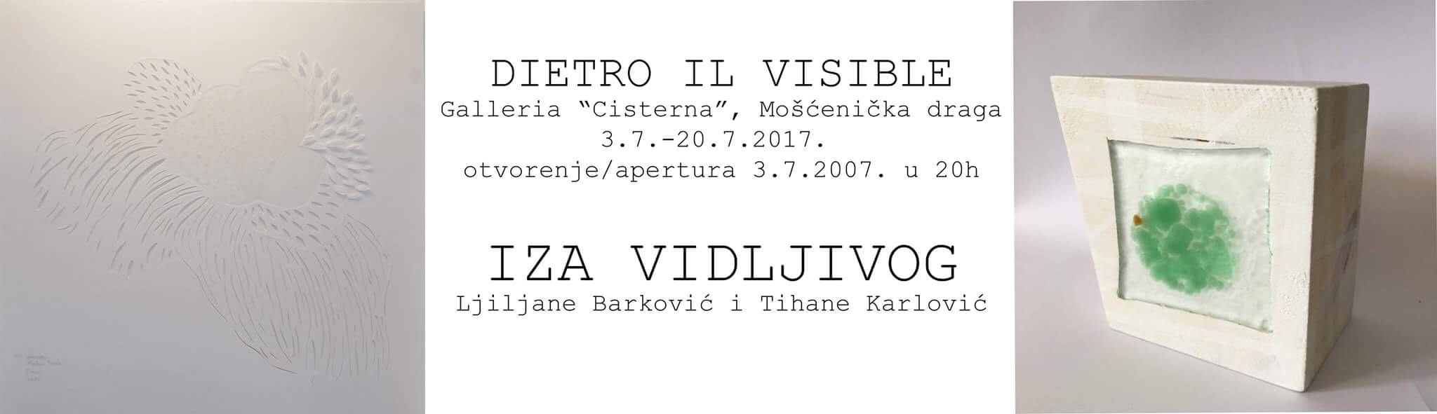 IZA VIDLJIVOG</BR>Ljiljane Barković i Tihane Karlović