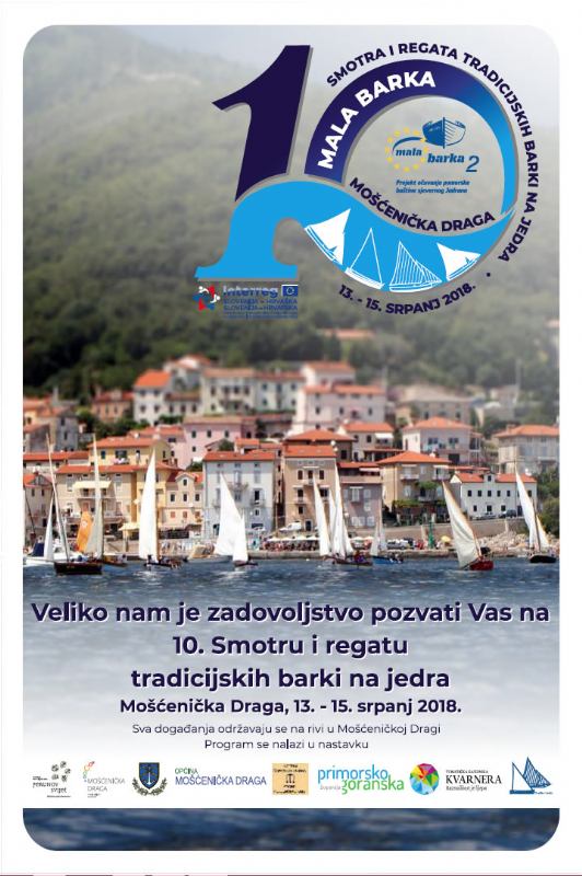 10th festival and regatta of tra ditional sailing boats MALA BARKA - Mošćenička Draga