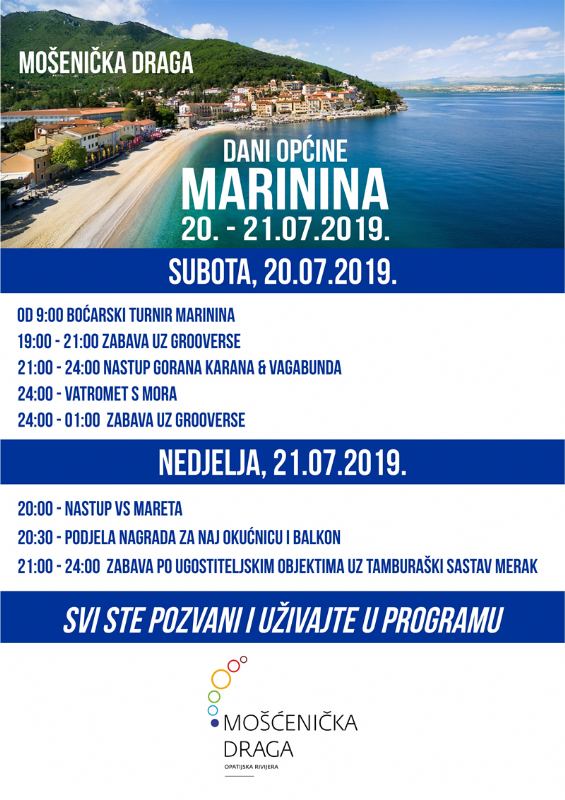 Dani općine MARININA