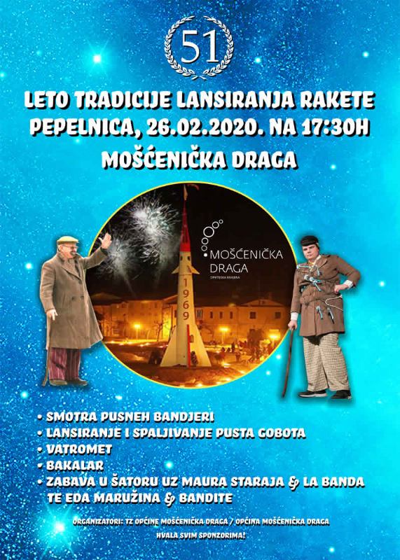 Leto tradicije lansiranja rakete