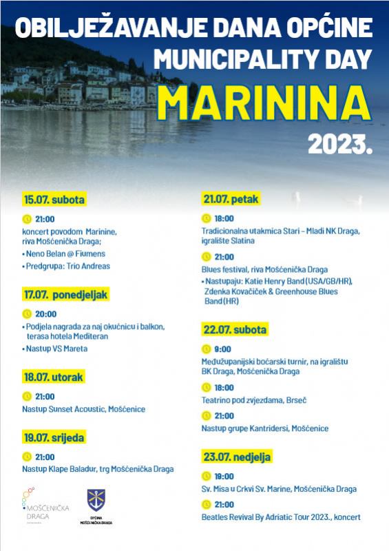 MARININA 2023.