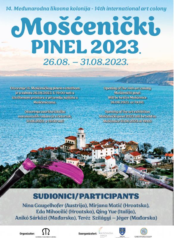 14 Međunarodna likovna kolonija Mošćenički PINEL 2023