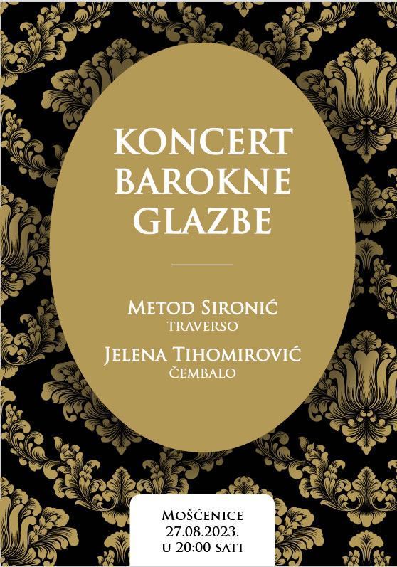 KONCERT BAROKNE GLAZBE