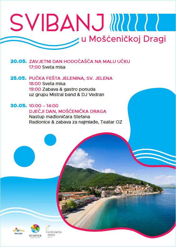 Svibanj u Mošćeničkoj Dragi