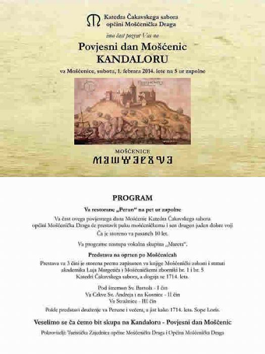 Povijesni dan Mošćenica
Kandalora